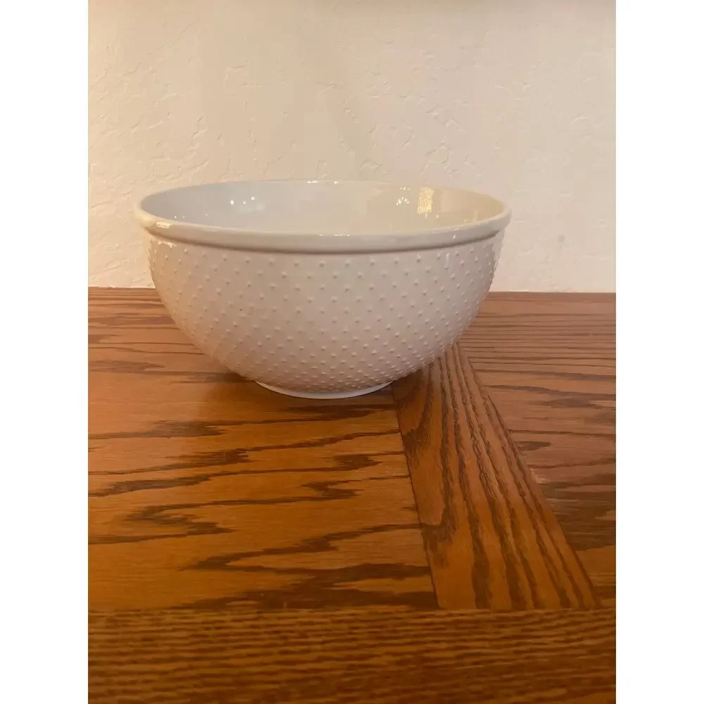 Williams Sonoma Swiss Dot Extra Large mixing bowl